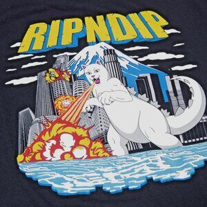 RipNDip Rip N Dip Black Short Sleeve Nermzilla Cat Tee Medium? Unisex